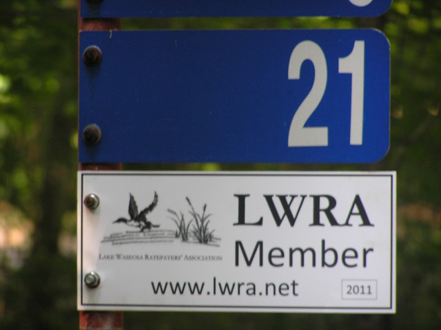 LWRA ID plaque